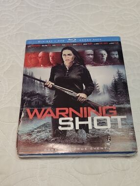 Warning Shot Blu-ray/DVD Combo Pack - Red, Blue, Black Artwork